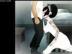 super deep throat action with random partner!