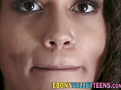 ebony teen sucks cock in hd, classy yet hardcore 😏