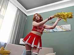 Have you witnessed a young red-haired teen’s first DAP destruction and total domination?