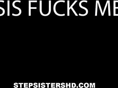 petite stepsister lets huge cock stepbrother fuck her to say sorry pov