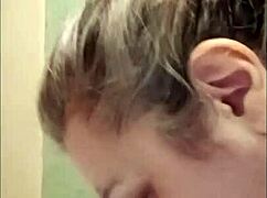 esclave f strips and spanks herself in maid outfit