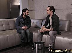 Is This Fetish Punk Ready For Double Penetration And Cum In Mouth?