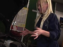 Cindy Behr Gets Pounded Hard From Behind In Pink Fishnets
