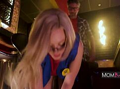 Blonde boss Barbie Breach faces a kinky dilemma with Mike Mancini.
