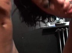 Nikita getting choked and double penetrated in redemption.