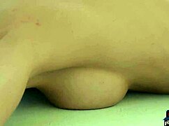 watch the perky big tits blonde european model rip her clothes off in an intense striptease revealing her shaved pussy and ass