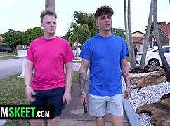 stepsisters in toilet paper trouble with sneaky neighbors