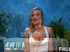 hey, wanna see an oiled teen get a hardcore massage fuck?