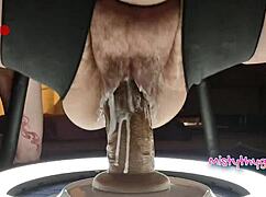 omg, my bbw mistythyghs creamy cunt massage comp is wild... u gotta see this chair action