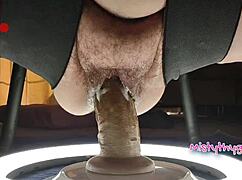 omg, my bbw mistythyghs creamy cunt massage comp is wild... u gotta see this chair action