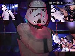 Star Whores Get Huge Cocks In Intense Group Fuck