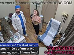 mira monroe's first gyno exam up close