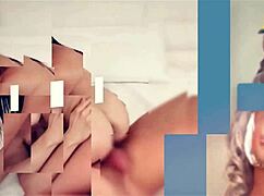 hot busty blonde and brunette scissoring hard, wanna join?