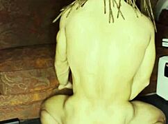 gaping anal with huge dildo and toys for bisexual fun 😏