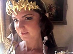 blonde teen's adventurous trip to barcelona with clothes ripped 😲