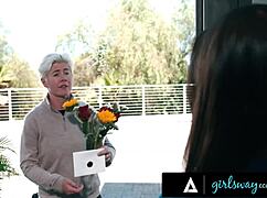 Nearsighted MILF Lexi Luna Mistakes Stepbae Hailey Rose for Lover in Wild Scissoring