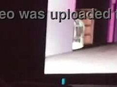 Redbone amateur deeply throats and worships massive black cock in wet blowjob session.