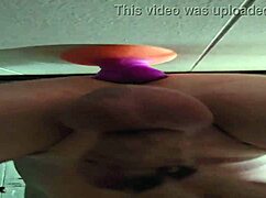 I got my wife making hubby pound her huge dildos.
