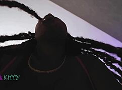 Beast and Kitty Get Down in Raw Ebony Couple Sex Action