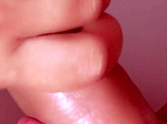 Step sister gives first blowjob and gets facial cumshot