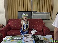 Luna Lips Pregnant in Gangbang with Many Horny Cocks?