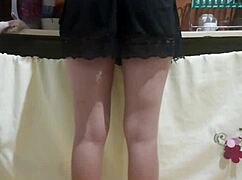 redhead maid in kitchen, tight ass excites me