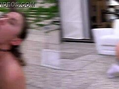 watch submissive italian slut deianira festa take her first interracial balls deep anal