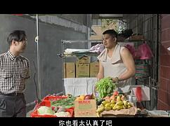 newlywed wife cheats in toilet with gruff stall owner