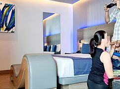 Show your husband cuckold action while I fuck his wife