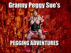 Granny peggy sue a good pegging deserves a good fucking in return