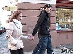 hotwife jenifer red takes a big black cock in her ass and gets cum filled