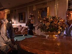 Jezebelle Bond and Nikki Nievez Dominate an Artist with Anal and Fingering in Bed. They Rock Stockings and Shaved Looks for Maximum Impact.