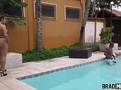 Mia Linz Takes Extreme Anal from Four Studs with Wild Squirt