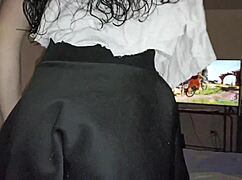 hot latina in skirt dances and gets fucked at wedding roleplay