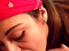 Can you handle this red milf's super cocksucking skills?