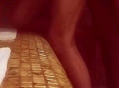 Hot Latina Babe Gets Hardcore Bareback Fuck in Steamy Sauna Quickie After Gym