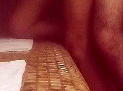 Hot Latina Babe Gets Hardcore Bareback Fuck in Steamy Sauna Quickie After Gym