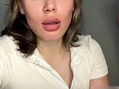 brunette wife sucks dick and rides in cowgirl pov