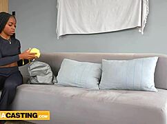 fit ebony milf loves anal after interview