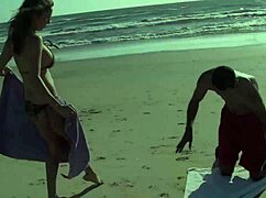 big boobed beach whore kiera king gets fucked raw on the beach 😈