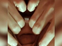 huge gaping cunt stretched by fingers and hands in homemade extreme