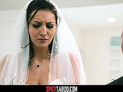 yo, this perv stud analed his stepbrother's wife before the wedding! 😲