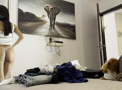 Girls Handjob Big Cock In Dice Challenge