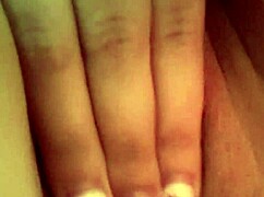 i'm masturbating my shaved pussy so wet and pretty