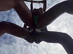 Friends trans fucking hot in the forest 😍