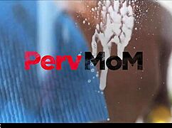 Stepson catches stepmom riding a huge dildo in her bedroom. What a shocking teaser!