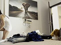 Girls Handjob Big Cock In Dice Challenge