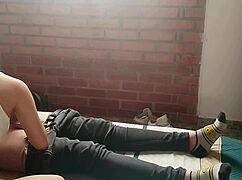 Jovencita Cachonda Me Masturba Y Me Saca La Leche Con Su Boca!