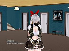 in a wild harem hotel adventure with gamers