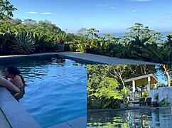 Dude, check this outdoor anal and blowjob action in Costa Rica! 🌴